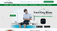 Desktop Screenshot of firstcitybank.com